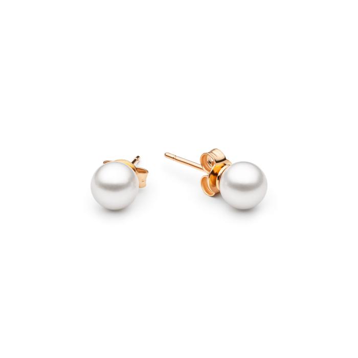 Japoniškų AKOYA perlų auskarai