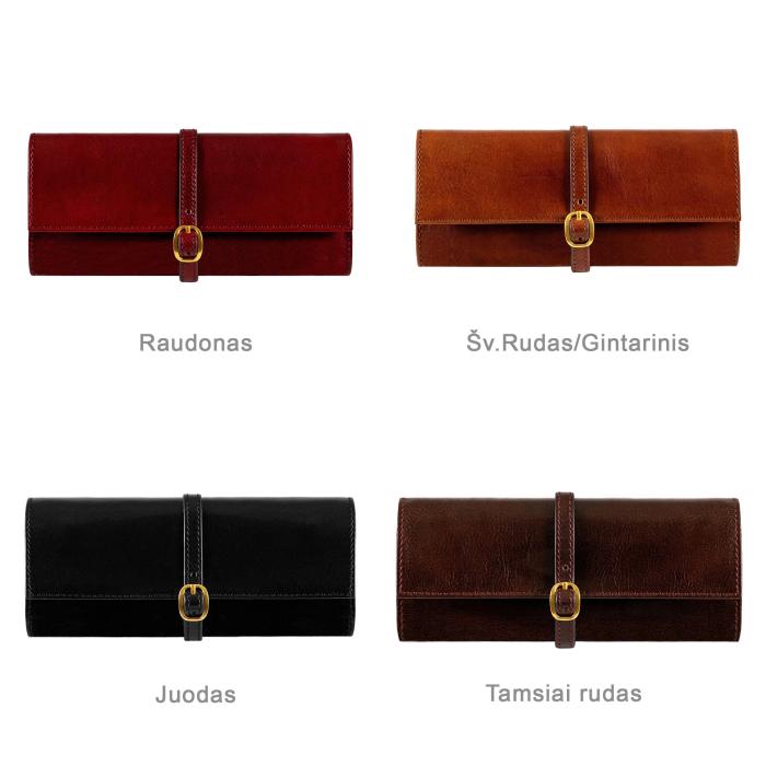 Papuošalų dėklas iš odos + Inicialai