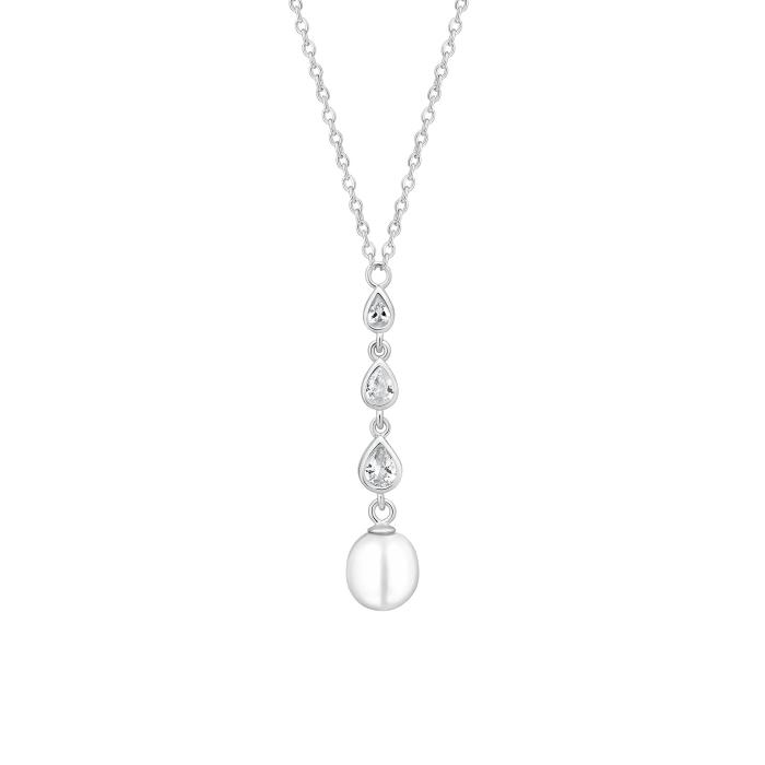 Unikalus pakabukas kolje,  40-47cm, perlas 7mm